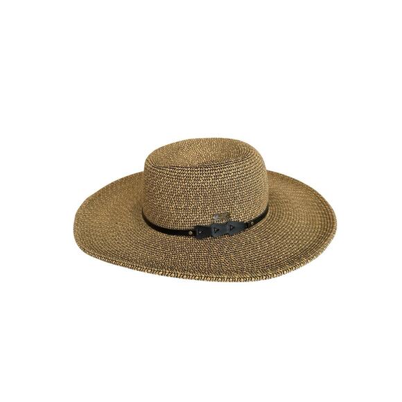Sun N Sand Headwear Paper Straw Blend Wide Brim Hat Sun Garden Beach UPF 50+ main image 5